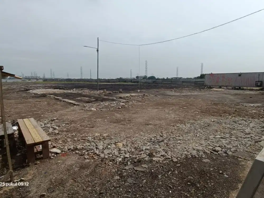 Disewa Tanah di Marunda Makmur Luas 1 Ha Cocok Buat Gudang dan Parkiran Kendaraan Dll