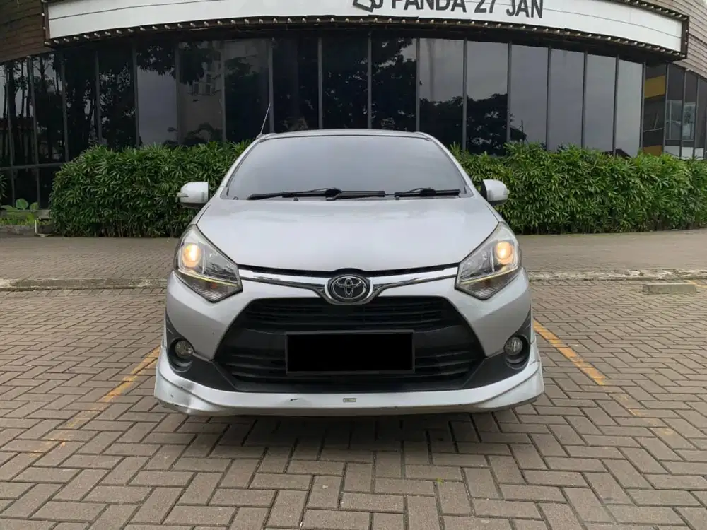 PROMO!! TOYOTA AGYA 1.2 TRD AT MATIC 2018 SILVER