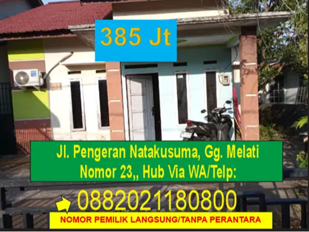 DIJUAL RUMAH SANGAT STRATEGIS PUSAT KOTA PONTIANAK
