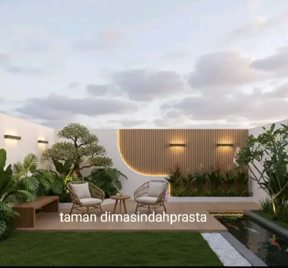 Jasa bikin taman
