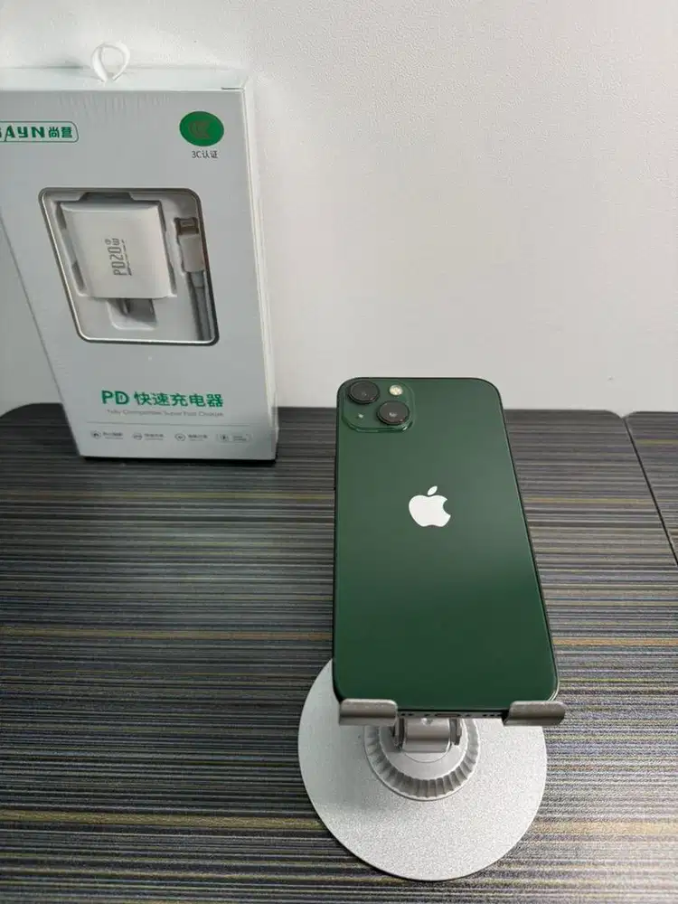 iPhone 13 128GB Green | Bea Cukai | BH Tinggi | No Minus