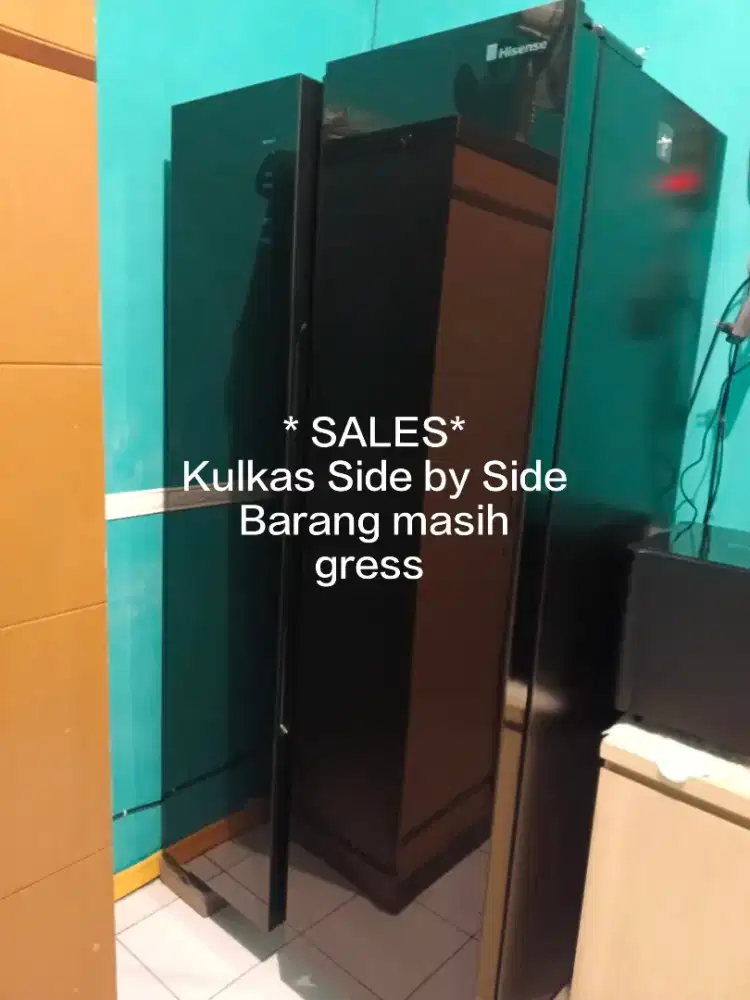 Kulkas 2 pintu side by side