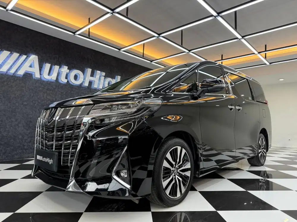 DP10% [Km23.000] Alphard G 2018 Black Reg 2019 #AUTOHIGH