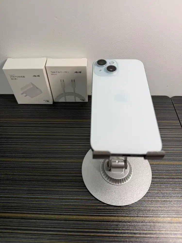 iPhone 15 128GB Blue | Bea Cukai | BH Tinggi | No Minus