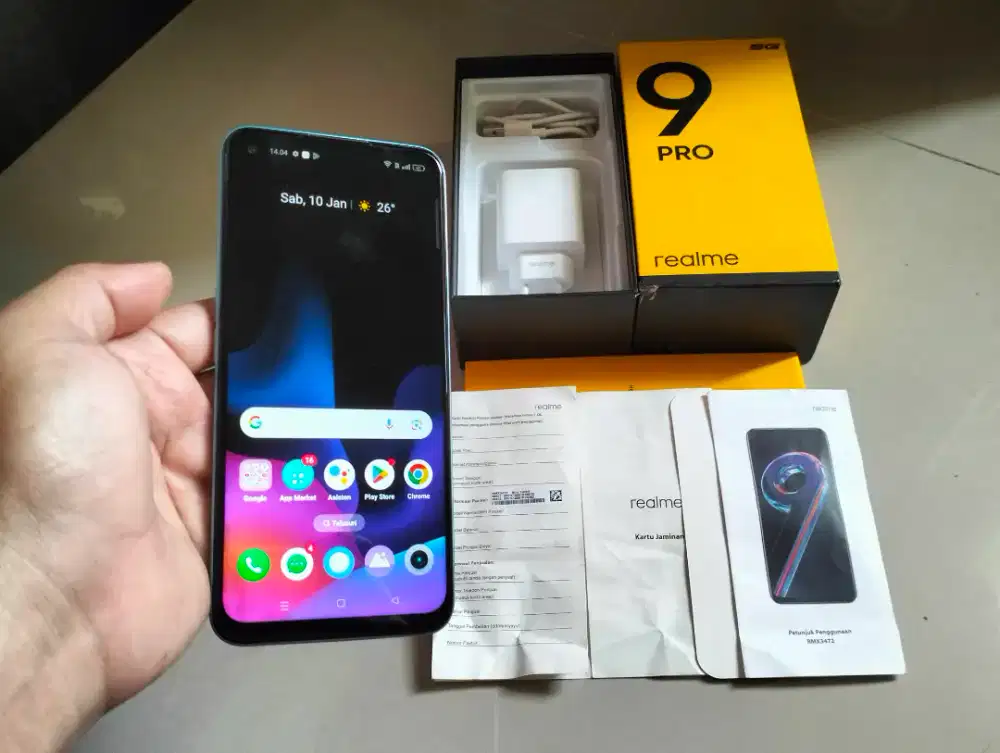 BU REALME 9 PRO 5G RAM 8GB+4GB/128GB 6,6in Finger 64MP Snapdragon NFC