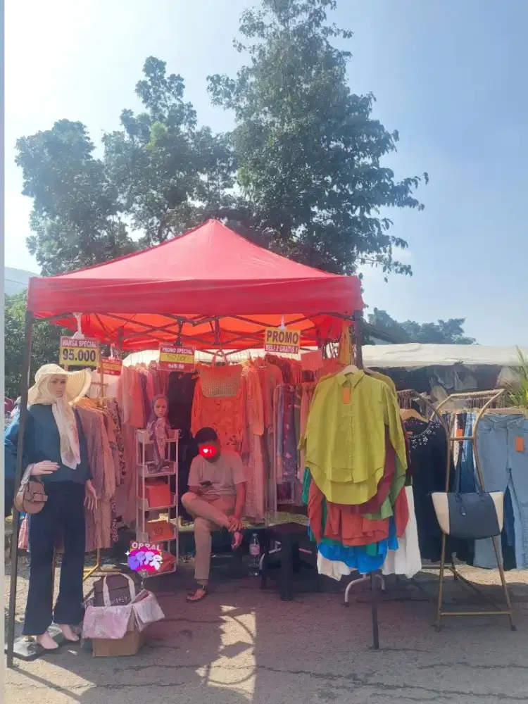 Dijual lapak usaha + paket usaha baju muslimah