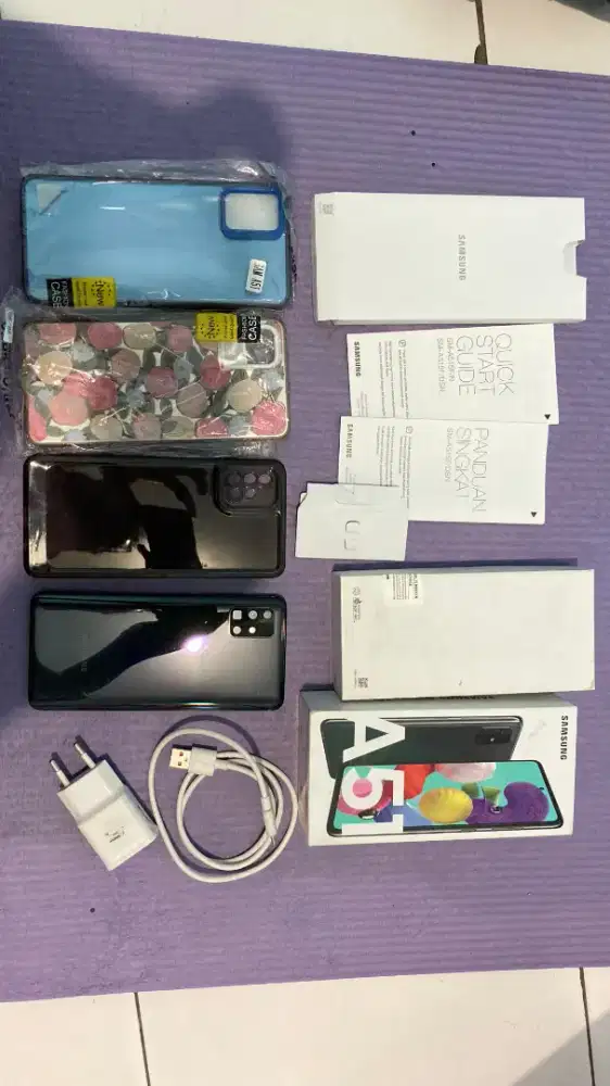 Samsung Galaxy A51 ex Resmi SEIN Ram 8GB Memory 128GB Fullset Mulus