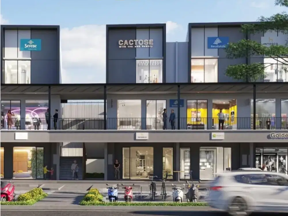 Dijual Cova Square Ruko 3 Lantai dengan Model Balkon Alfresco di Harapan Indah 2, Bekasi
