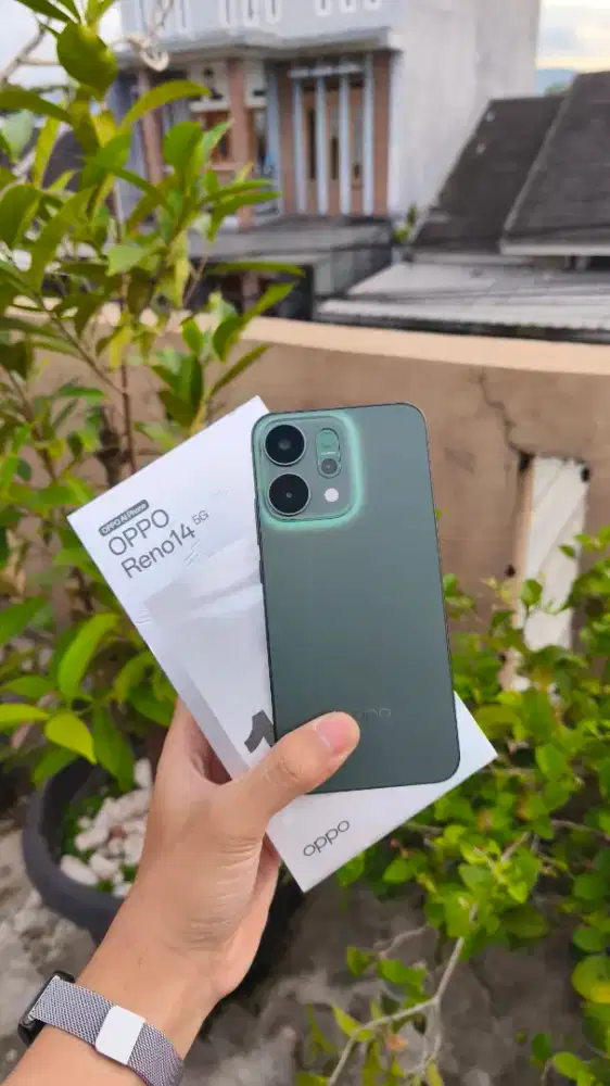 Oppo Reno 14 5G 12+12/256gb Fullset LikeNew Garansi Resmi