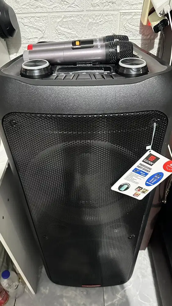 Asatron Storm Dual 12 Inch Bluetooth Party Speaker