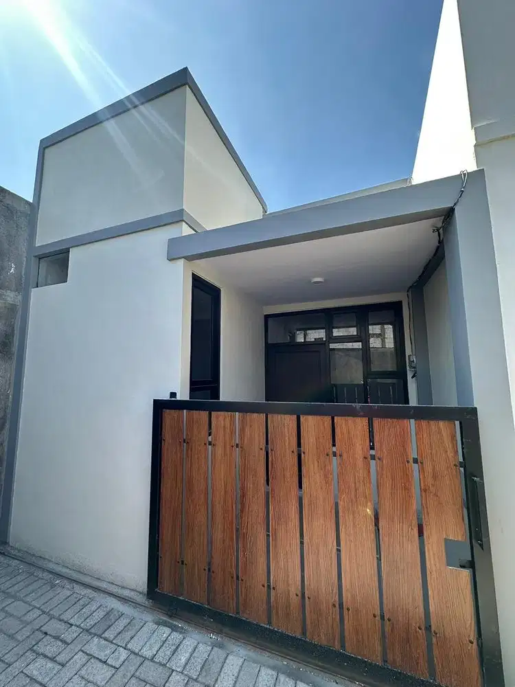 Rumah murah Baru minimalis