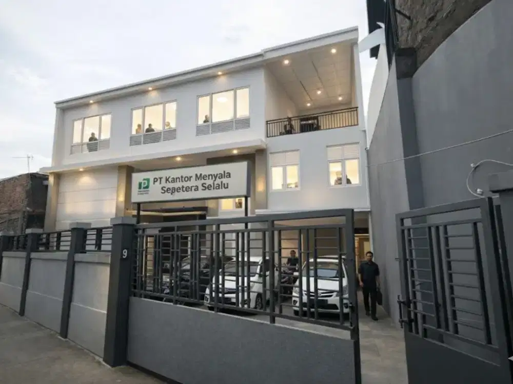 Rumah 2 Lantai Cocok Untuk Jadi Kantor / Workshop / Usaha Dekat Pinggir Jalan Raya Pondok Gede