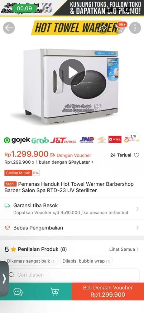 Pemanad handuk/ towel warmer