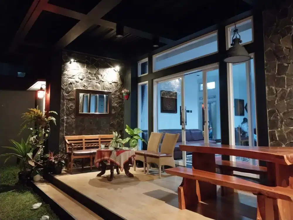 Rumah Villa di Bukit Ligar Sejuk Adem dan Cantik di Bandung