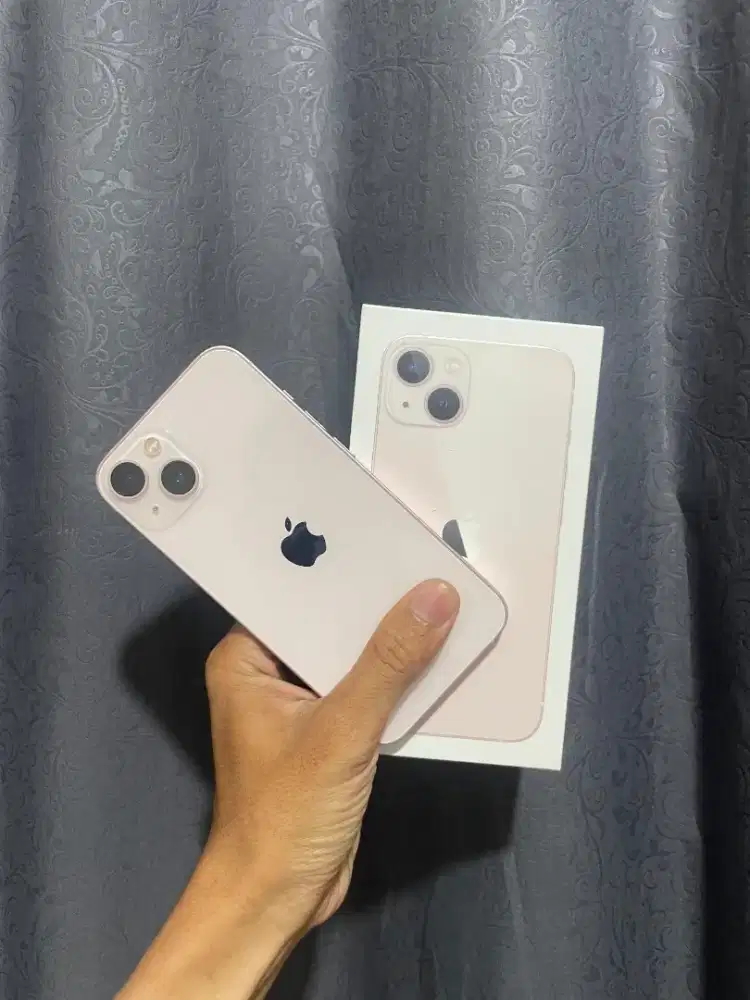 iPhone 13 Pink 128 iBox Like New Fullset