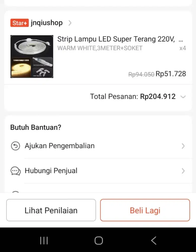 Jual LED lamp buat wall