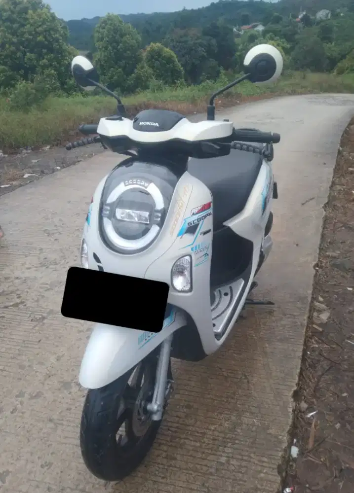 BU!! Honda Scoopy 110cc prestige keyles 2025 putih