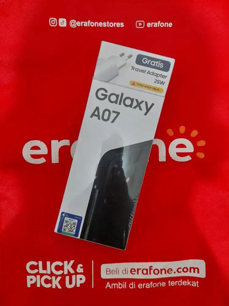 SAMSUNG A07 4/64 BARU SEGEL RESMI