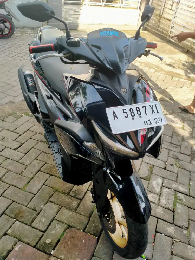 Yamaha Aerox lengkap motor sehat walafiat keterangan detail dibawah