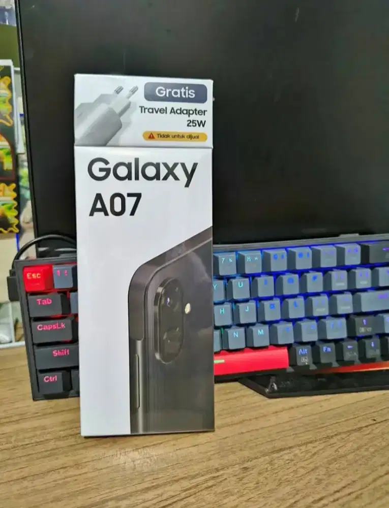 SAMSUNG A07 4/64 NEW SEGEL RESMI