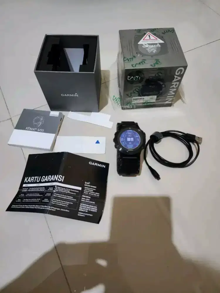 Smart watch garmin fenix 5 smartwatch gps strava running sport