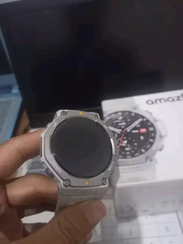 Smart watch amazfit trex 3 t-rex 3 grey smartwatch gps strava sport