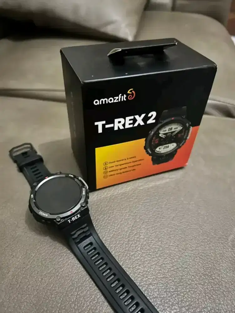 Smart watch amazfit trex 2 t-rex 2 smartwatch gps strava running sport