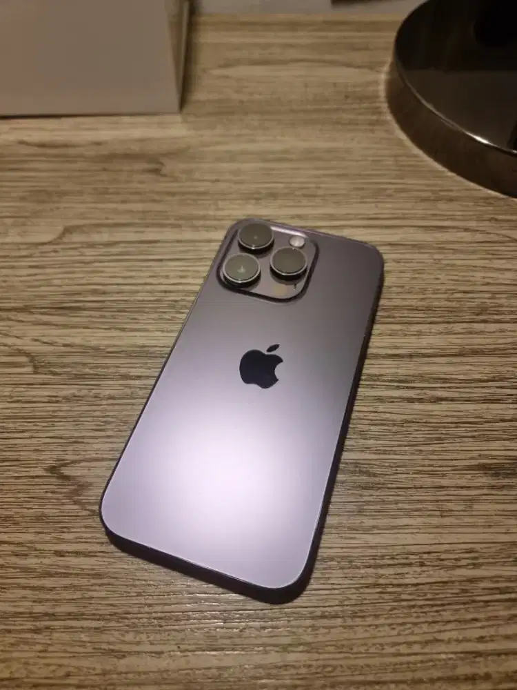 Iphone 14 pro 128gb deep purple resmi beacukai