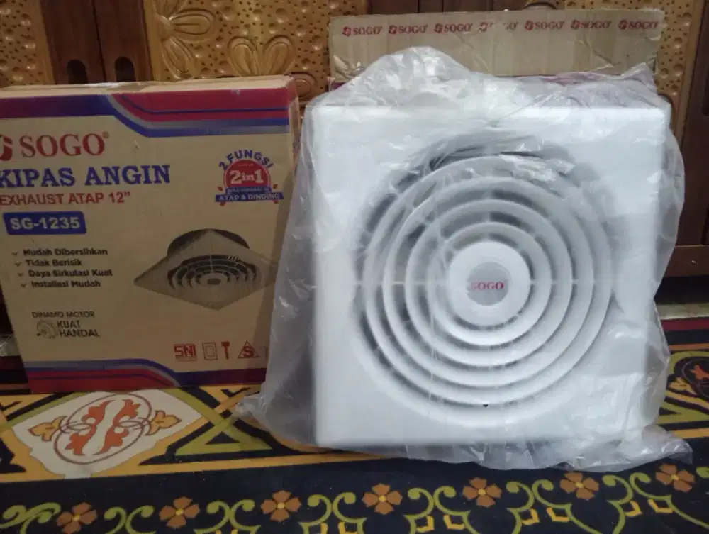 Exos keadaan baru blom terpakai