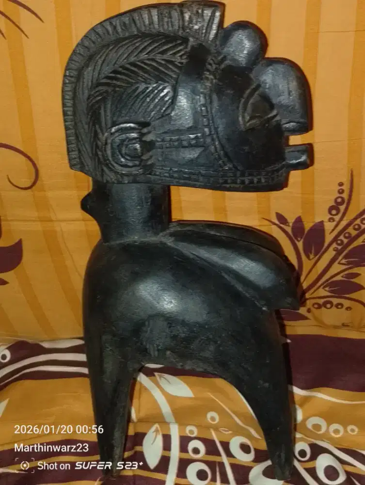 Patung kayu Baga nimba afrika
