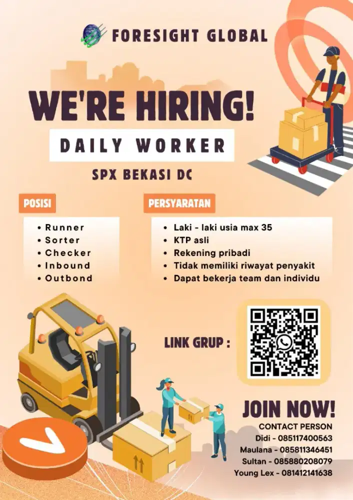 LOKER INI RESMI DAN GRATIS