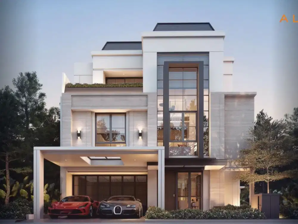 TRESOR BSD city. Rumah mewah 3 lantai