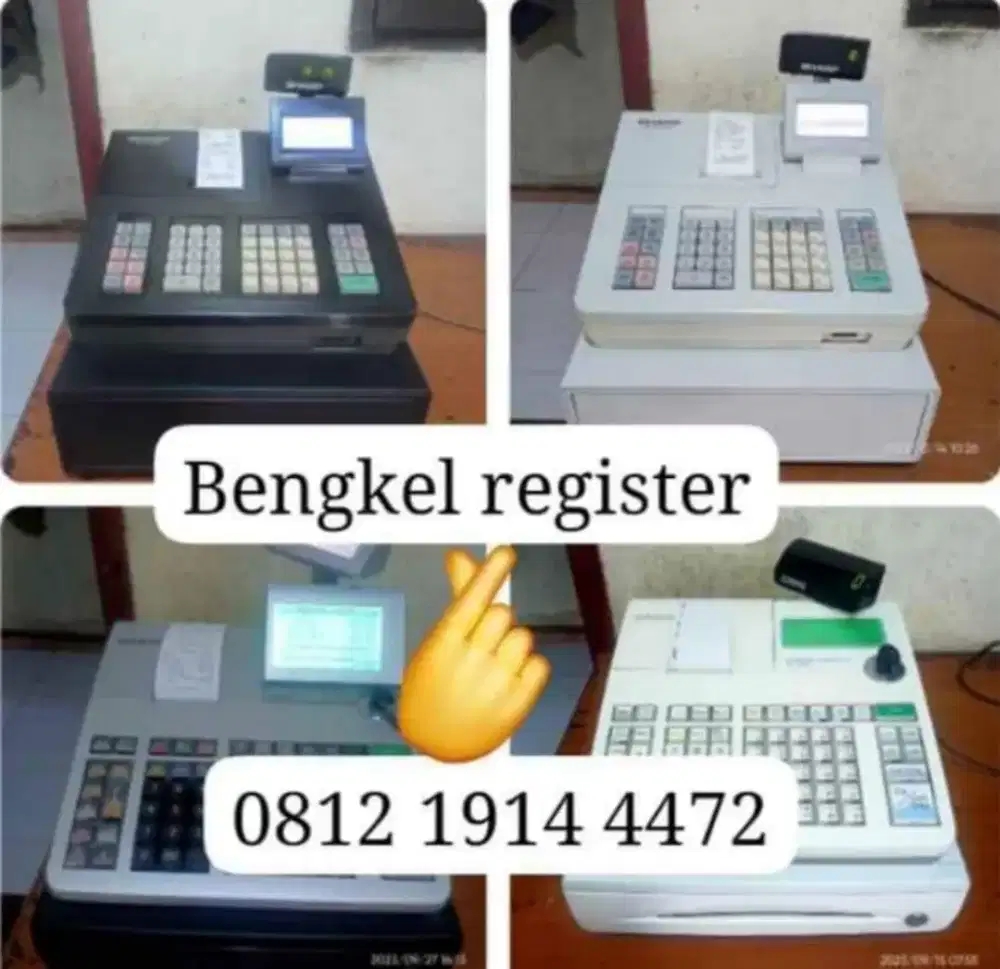bekasi service kasir sharp casio