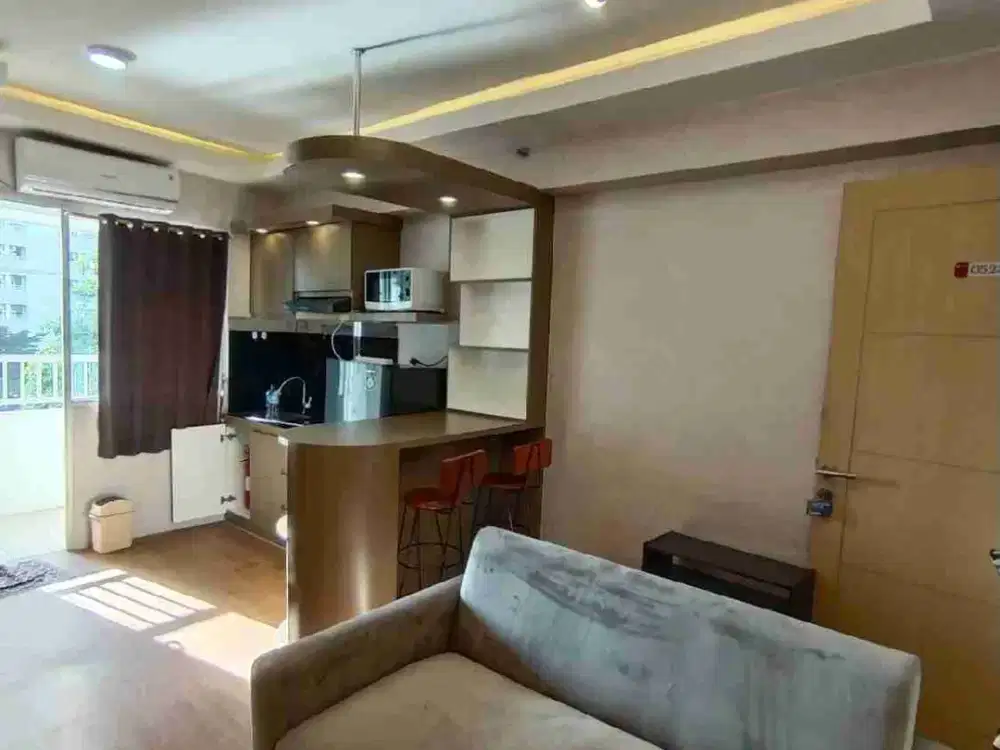 EDUCITY 2 BR Corner full furnish lantai rendah dekat Univ ITS, WM, Unair