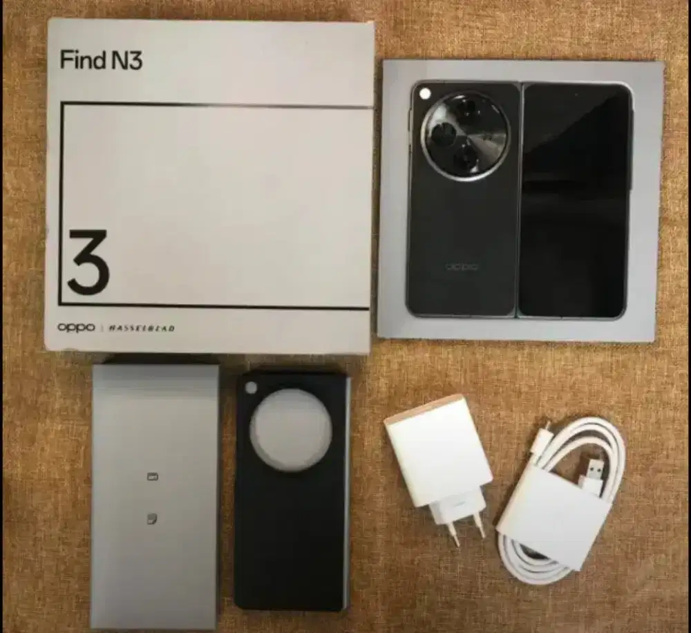 jual santui oppo n3 fold full set ori