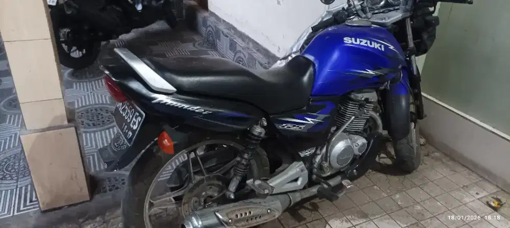 Di jual thunder 125 th 2007