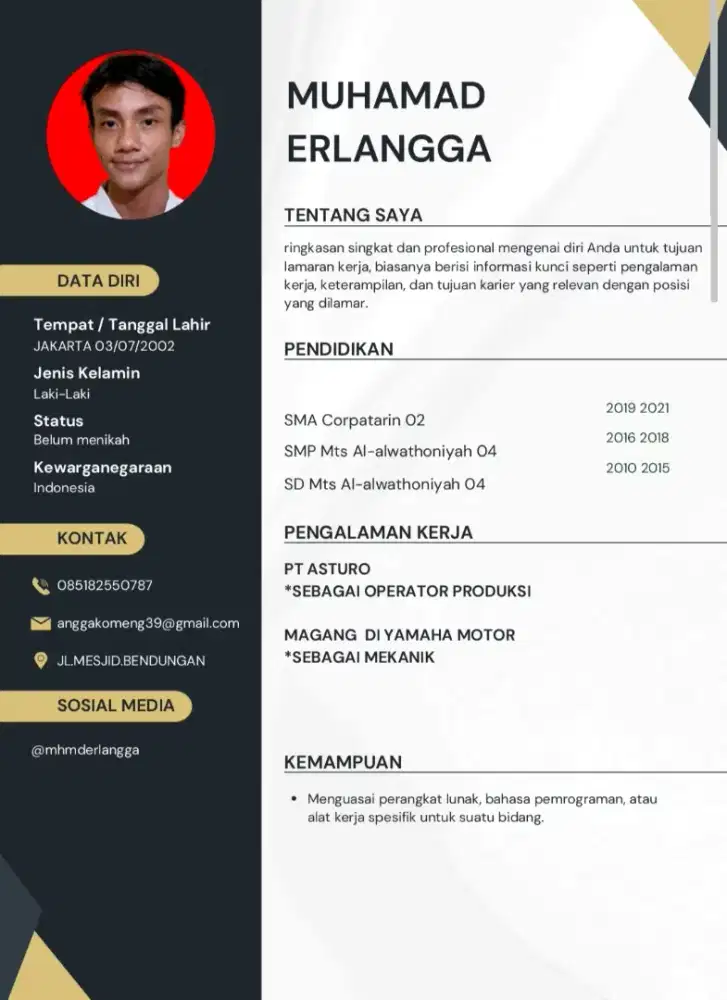 Mecari lowongan kerja