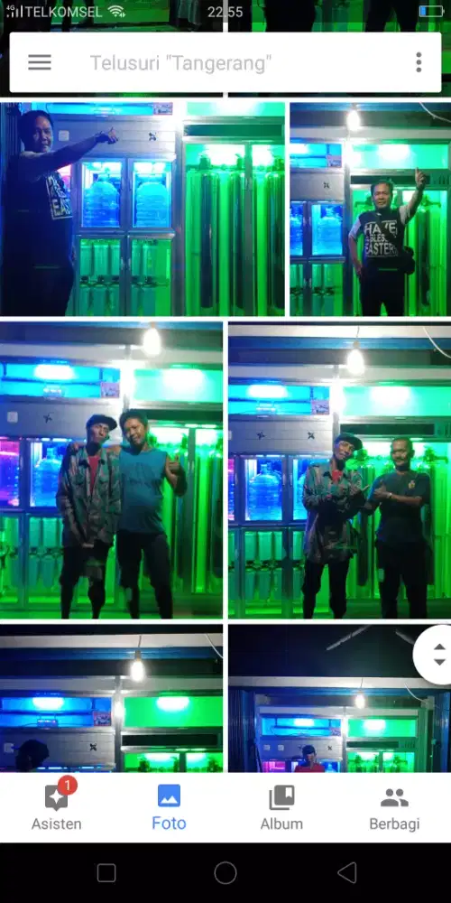 Isi ulang sepot air mineral