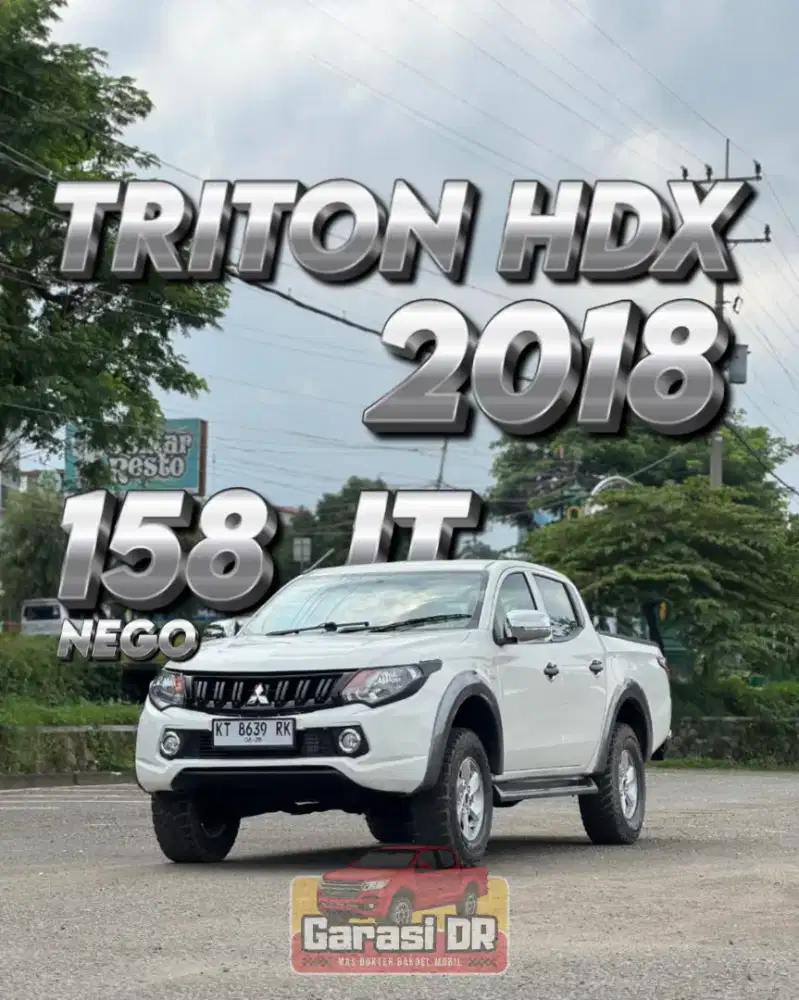 STRADA TRITON HDX 2018,
Diesel Manual