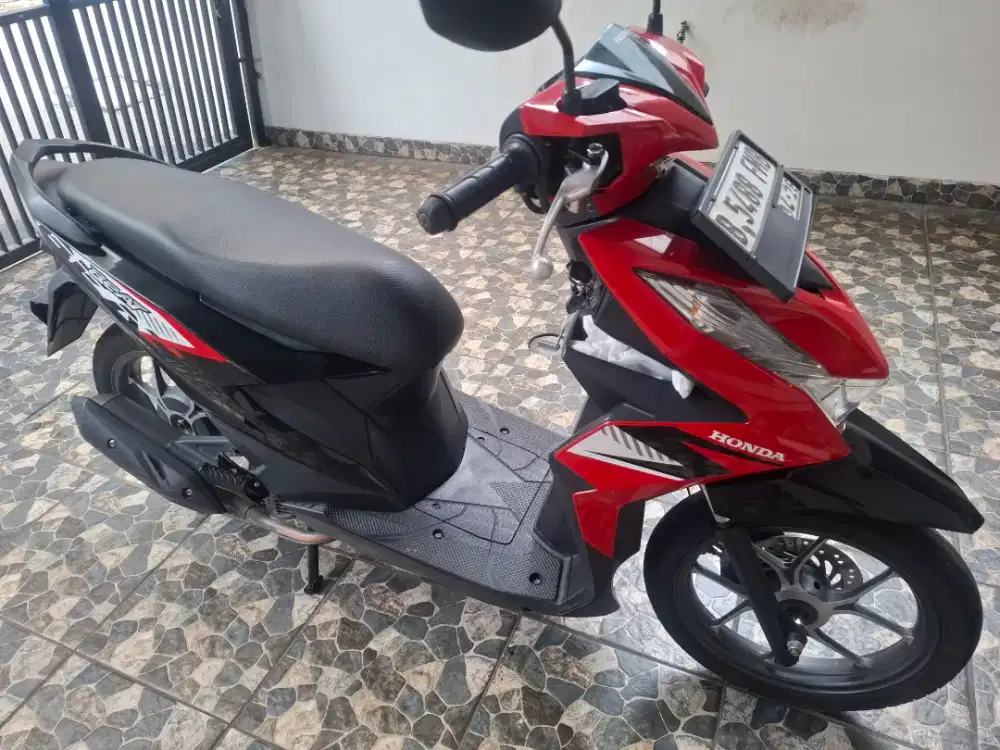 Km33rb, honda beat CBS 110 LED 2023 bln 4 pajak Off 2x, STNK hilang.