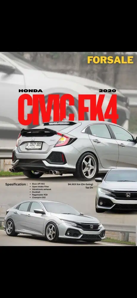 Honda Civic 2020 Bensin