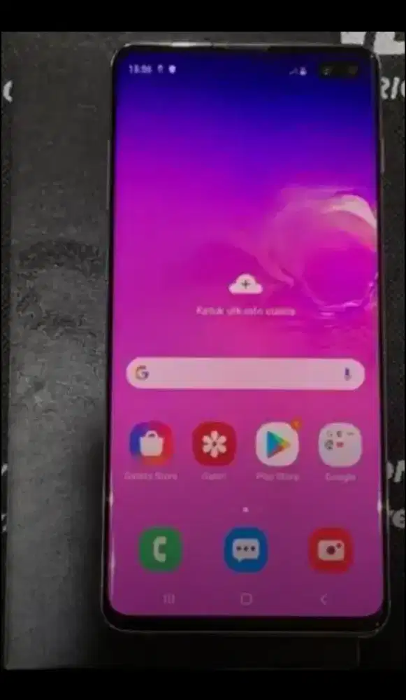 Murah hp Samsung S10 + plus 8/128 lkp, bs TT