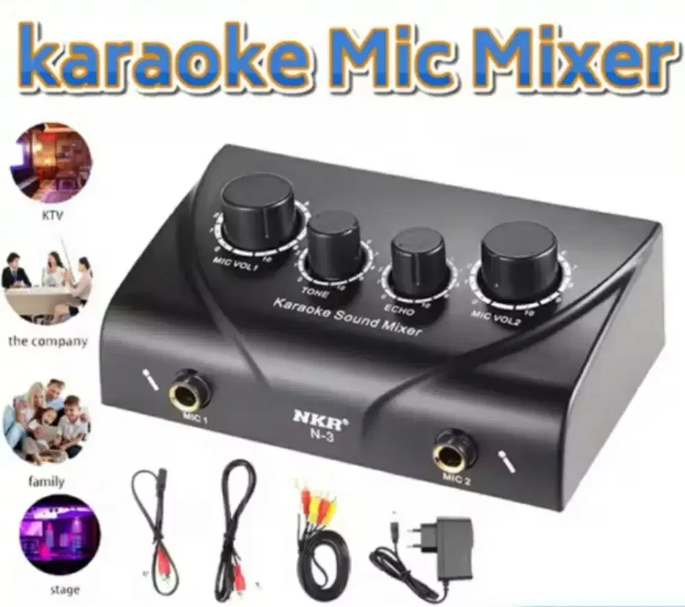 Karaoke Sound Mixer NKR-N3