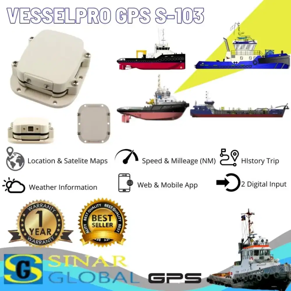 GPS Kapal Laut Vesselpro
