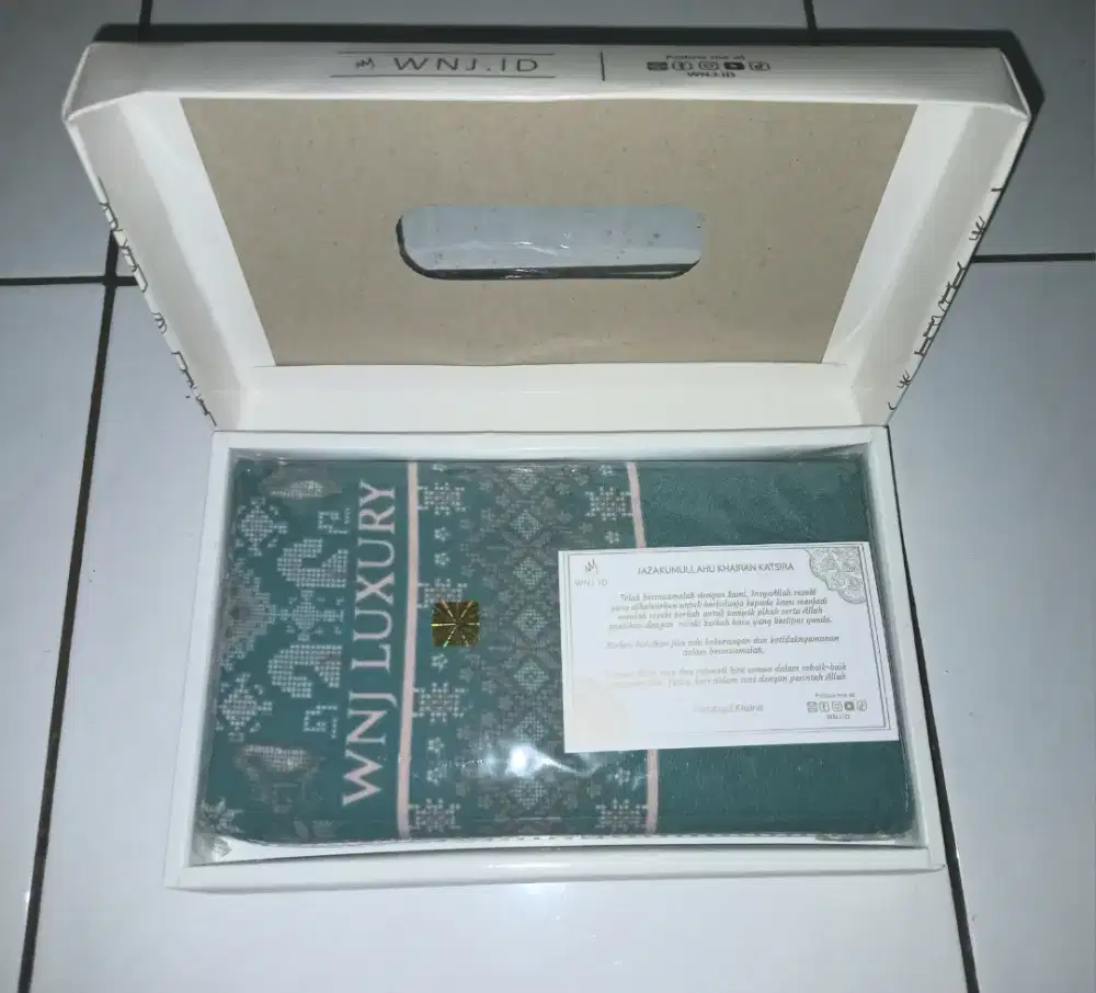 Sarung Etnik WNJ Luxury hijau