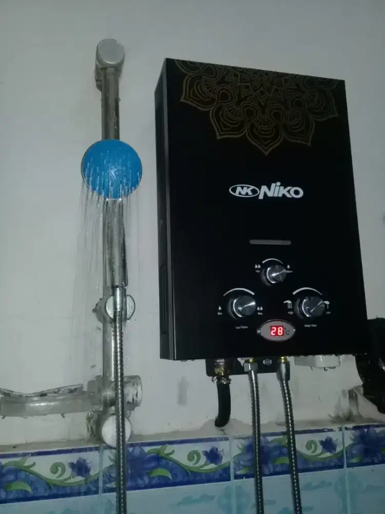 * Pemanas Air Niko Gas Praktis & Aman *