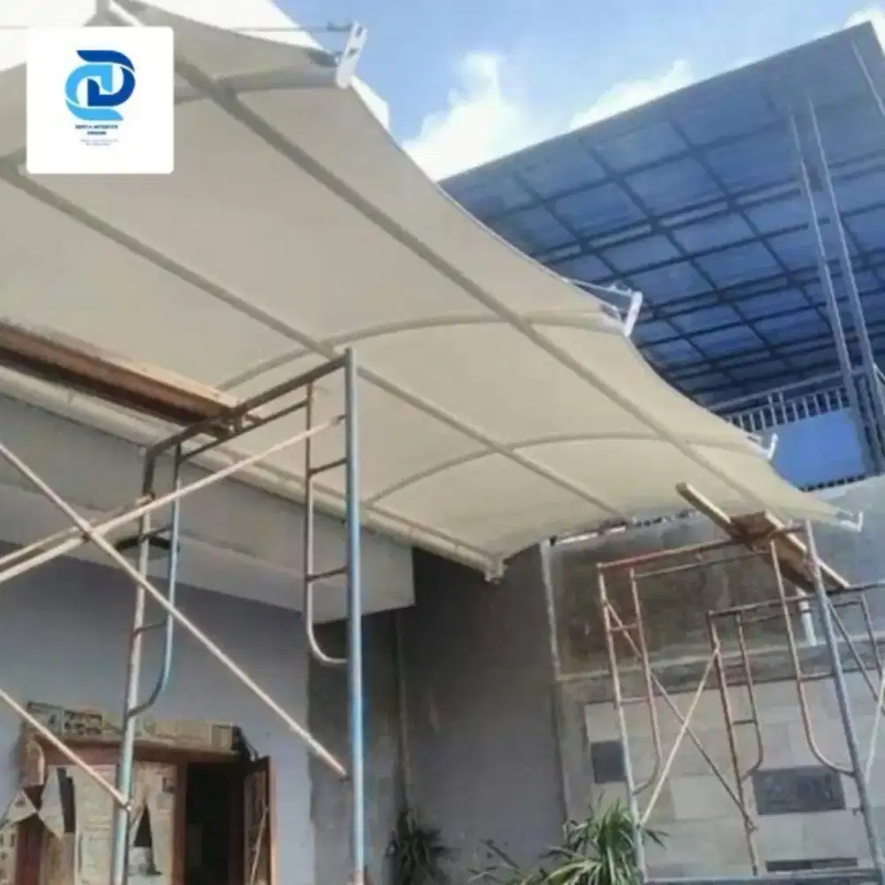 Canopy membran kain polikarbonat murmer berkualitas