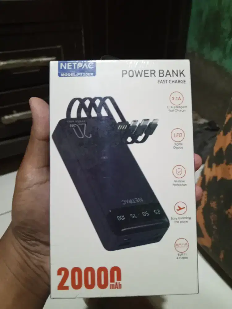 Netpac PB 20.000 mah - Baru
