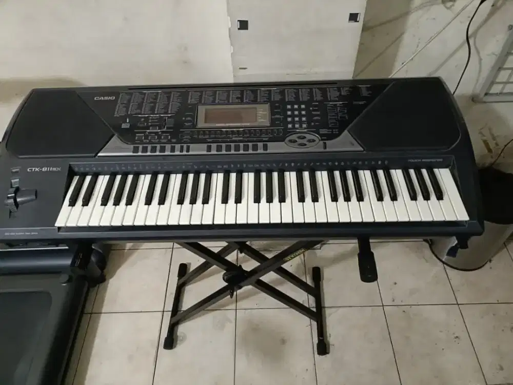 Murah keyboard music Casio Ctk 811 ada kursi jg