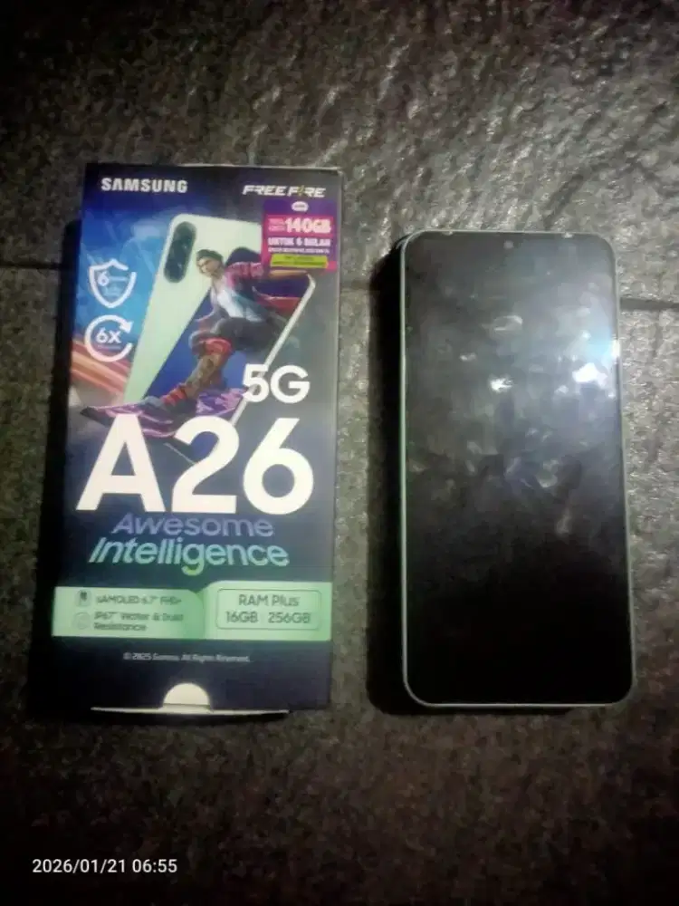 Samsung A26 ram 8/256